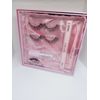 MinuLashes QuickLash Clusters Set Black  Eyelashes Kit Bond Seal Remover Tweezer