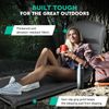 Self Inflating Sleeping Pad for Camping, 3'' Ultra Thick Camping Pad with Pillow