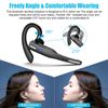 Bluetooth 5.1 Wireless Headset Earpiece Mic Earbud Noise Cancelling Headphone US