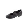Roch Valley Low Heel PU Tap Shoes 2 Black