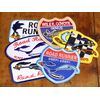 Road Runner Patch Checkered Flag_WP-RR022-9-MON