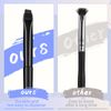 3Pcs Eyeliner Brush Kit, Professional Eyebrow Brush Flat & Fine Angled Eyeliner Brush Slanted Angled Brow Brush, Eye Makeup Brushes & Tools for Eyeshadow Cosmetics Shaping Eyebrows