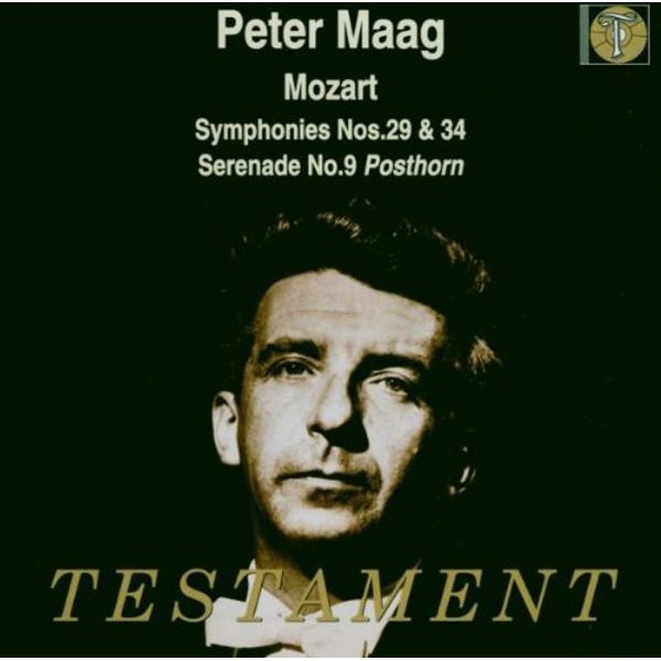 Symphonies Nos. 29 And 34, Serenade No. 9 (Maag)