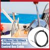 Universal 4.3 Meter 169inch Throttle Shift Remote Control Box Cable Pack of 2