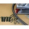 Aluminum Oil Cooler Kit E062 Red