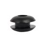 sourcing map 3mm Inner Dia Electrical Wire Cable Rubber Wiring Grommet Black 50pcs