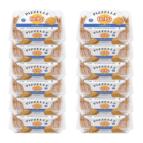 Reko Vanilla Pizzelle - 12 Pack