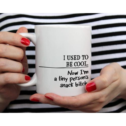 Funny Mom Dad Parents Coffee Mug, Novelty Gag Birthday Gift for Mother Father, New Mama Tea Cup (11oz)