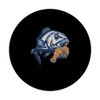 Oscar Fish Eating Fried Chicken PopSockets Standard PopGrip