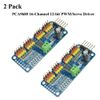 2PCS PCA9685 16 CH 12Bit PWM Servo Motor Driver Board Controller IIC Interface for Arduino Raspberry Pi Zero/Zero W/Zero WH/2B/3B/3B+ and Robot