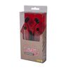 Thumbs Up Curly Earphone - Black