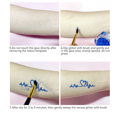Tattoo Stencils, 99 Patterns Reusable Body Art Tattoo Stencil for Women Kids Party Festivals (22.5 X 16.7cm)