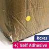 6000 Pack - 8mm Coloured Dot Stickers Sticky Labels - Red