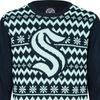 NHL Seattle Kraken Ugly Sweater Big Logo 2-Colour Christmas Jumper, multicoloured