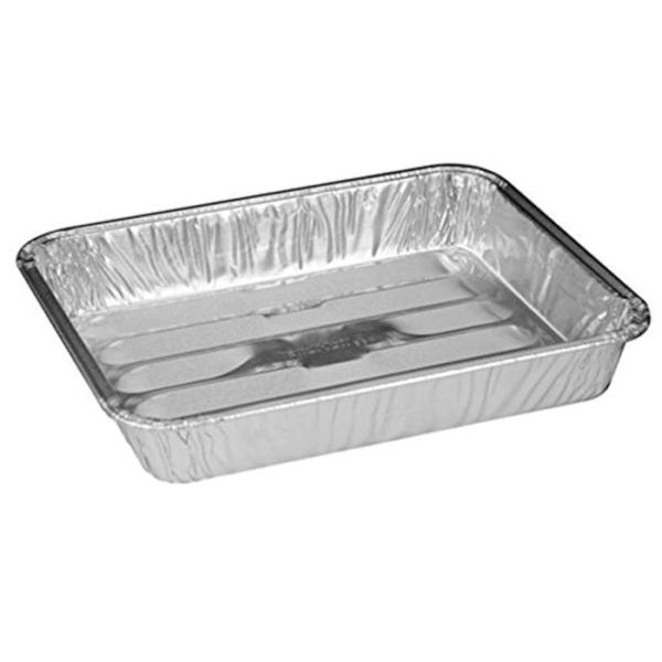 Handi-Foil 8" x 7" x1.3" Small Mini Toaster Oven Broiler Baking Pan (pack of 10)