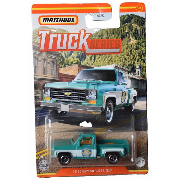 Hot Wheels Matchbox 1975 Chevy Stepside Pickup - Truck Series