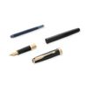 parker fnt pen cart., old model, blk, 5 pc.