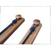 Horizontal Snowboard Wall Mount, Walnut Stain (Made in The USA)