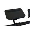Indoor Bike Trainer Tray - Large - Flat - Compatible with Garmin - Matte Black