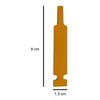 37001298 DRYER DRUM GLIDE Replacement FOR MAYTAG, AMANA, WHIRLPOOL (2)