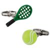 Cuff-Daddy Tennis Racquet & Ball Cufflinks with Presentation Gift Box