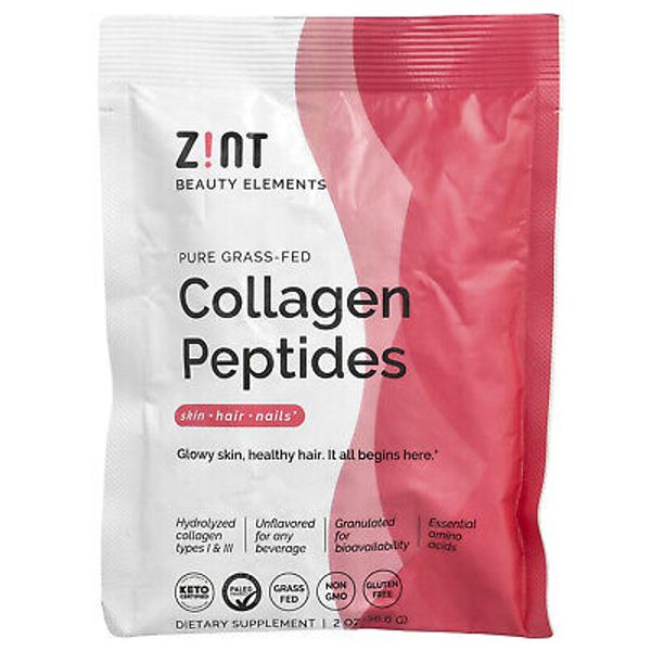 Pure Grass-Fed Collagen Peptides, Unflavored, 2 oz (56.6 g)