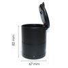 flexzon KP-830B ash tray Fireproof Bucket Car Home Office LED Light