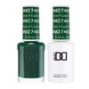 DND Nail Polish Gel & Matching Lacquer Set 748 4 Lear Clover
