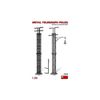 Miniart 1:35 - Metal Telegraph Poles