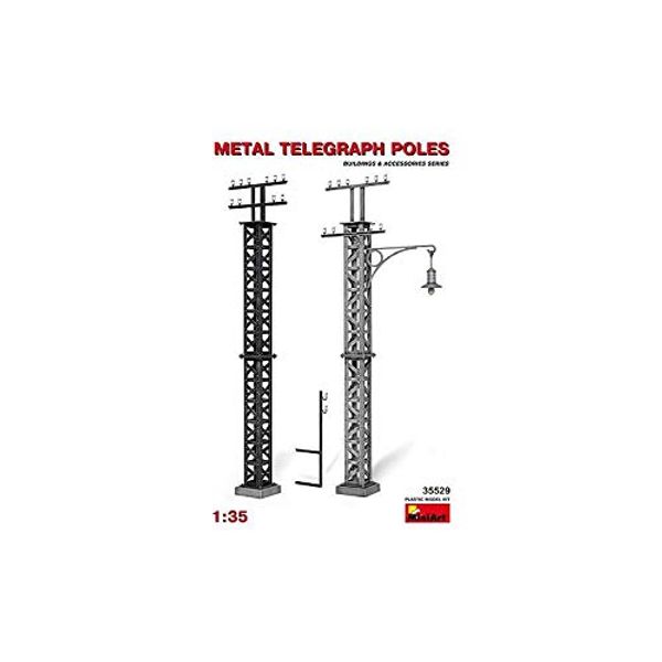 Miniart 1:35 - Metal Telegraph Poles