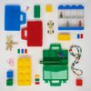 LEGO Mini Box 8, Light Blue