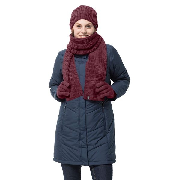 Jack Wolfskin Milton Gloves, red, l