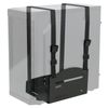 VIVO Universal PC Adjustable Wall Mount Steel Bracket Computer Case Strap Holder