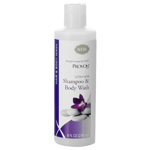Provon 4227-48 Ultimate Shampoo & Body Wash, 8Oz Bottle, Herbal, Pk48