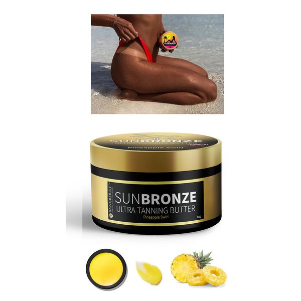 Sun Bronze Ultra Tanning Butter - Pineapple Swirl