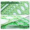 Circle Stencil Template for Drawing, Plastic Circles Geometric Stencils Measuring Templates Rulers Tool for Drafting Crafts Reusable