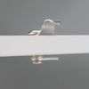 ToughGrade Round RV Baggage Door 24" X 12" White