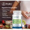 PURE Digestive Enzyme+ (60 Capsules!) Optimal Digestion and Nutrient Absorption