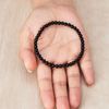 Philip Jones Black Onyx Mini Beaded Gemstone Stretch Bracelet