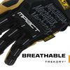 Mechanix Wear - Material4X M-Pact Gloves (Large, Black/Brown)
