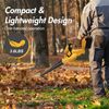 Upgraded Cordless Leaf Blower 540CFM Handheld Electric Leaf Blower With 2Battery