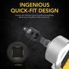 Impact Socket Adapter and Reducer 4-Piece Set | 1/4" - 3/8" - 1/2" Impact Driver