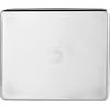 YBM HOME Stainless Steel Covered Cake Pan, Silver (Small-)