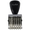 4mm6 Digit Number Roller Stamp, Personalized Variable Number Stamps For Office