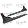 Universal Painted Black 30.6" x 9.5" MP-Type Side Skirt Splitter Diffuser Wing