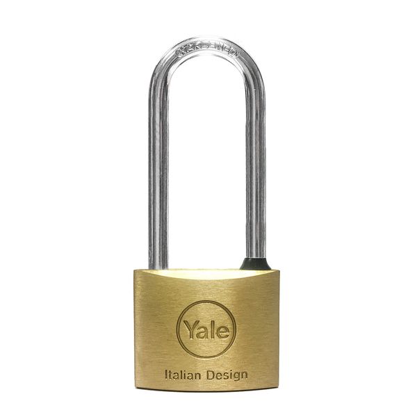 Yale Y1130040080X Padlock, Long Bow, 40 mm