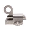 Fanlight Window Catch,Zinc Alloy Window Gate Security Pull Spring Bounce Door Bolt Lock with Flush Keep&Mounting Screws