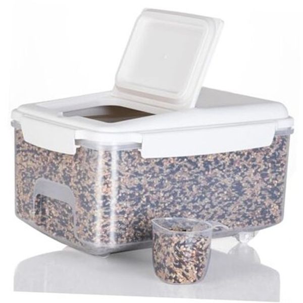10 lbs Cereal Containers Storage - Airtight Flour Storage Container with Lids