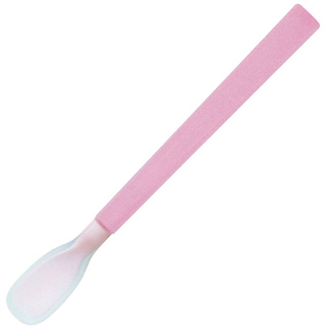 huse Planning Mouth per Friendly Spoon Series (Small Mini Pink) Ku – 01P Silicone Rubber (Resin Handle) for Seniors Meal Want Milk Baby 離乳食