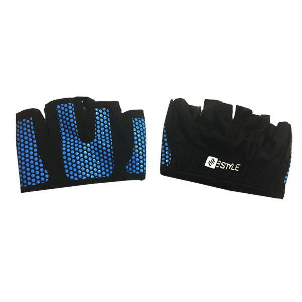 Banseoksport Men's Style Crossfit Gloves, Black + Blue